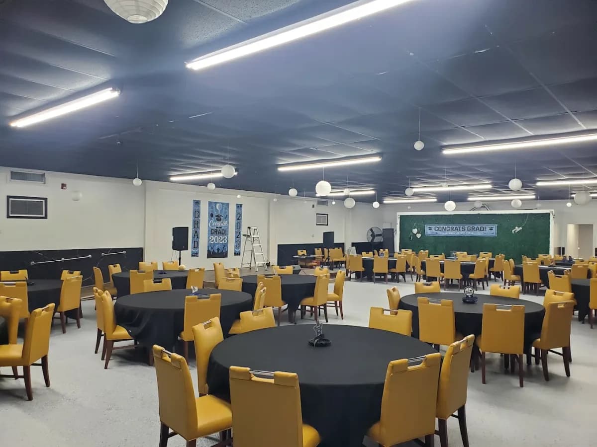 Corporate Events setup at Bluebird Event Center
